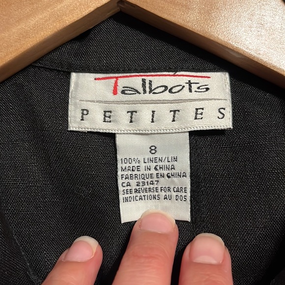 Talbots- Petites Linen dress - Picture 7 of 8